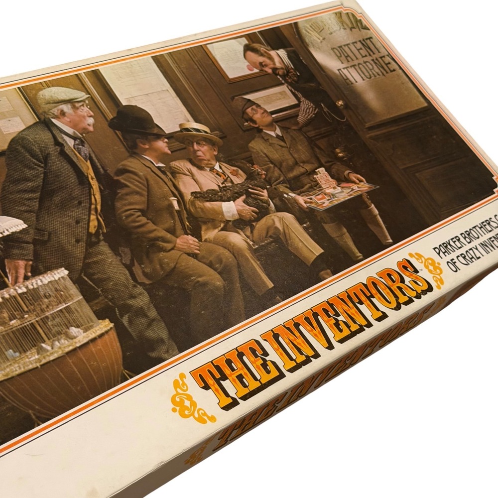 Parker Brothers The Inventors Board Game Crazy Inventions Vintage 1974 Used